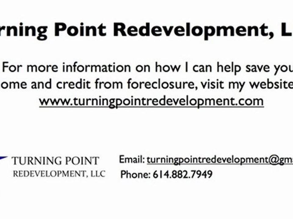 Stop Foreclosure in Blacklick Ohio
