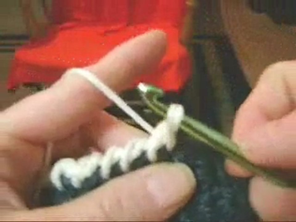 How to Crochet a Single Reverse Stitch Border