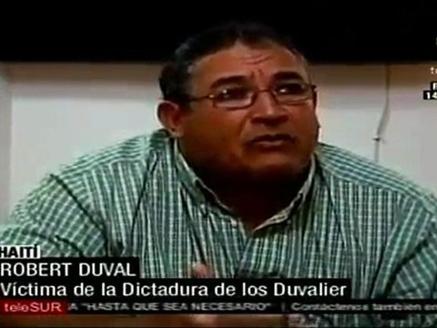 Exigen juicio a Jean Claude Duvalier en Haití