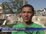A Gaza, un cimetière où morts et vivants cohabitent