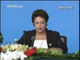 Discurso de Dilma Rousseff  na reunião do  BRICS - CCTV-Internacional