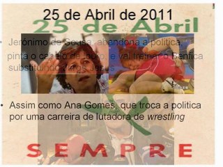 25 de abril 2011