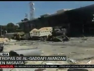 Download Video: Tropas nacionales libias avanzan en Misrata