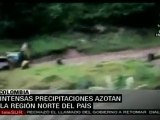 Intensas lluvias en Colombia dejan ya 50 muertos