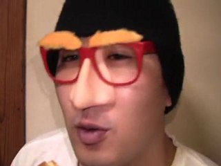 オリジンのスマイルハンバーグ弁当飯動画110415その2