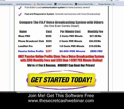 Passive Online Profits The Ultimate Marketing System & Phone Broadcasting Tool