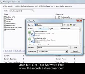 Ap Scraper Get Unlimited Free Leads From Different Industries (Secret Formula Webinar)