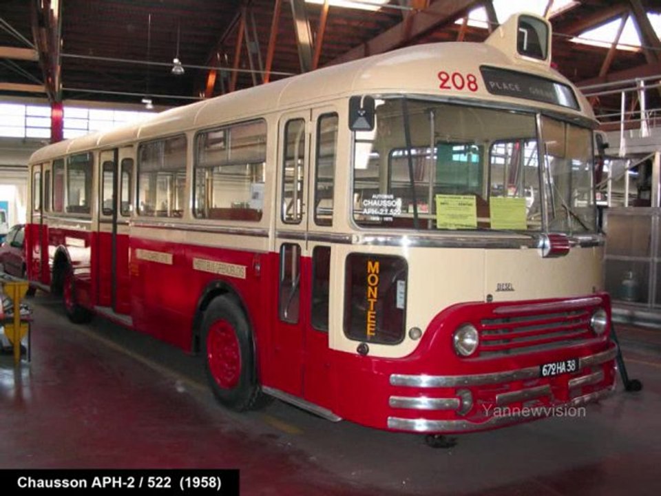 Les anciens autobus & trolleybus de Grenoble (ER100, PCM, SC10...) 2003