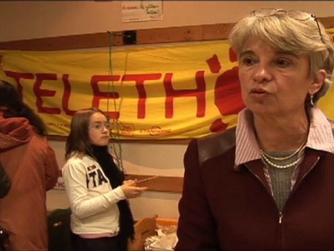Téléthon 2010 - à l'école maternelle Hoche de Colombes