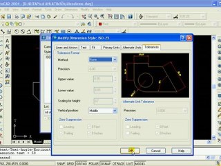 AutoCad Dimension Style-3