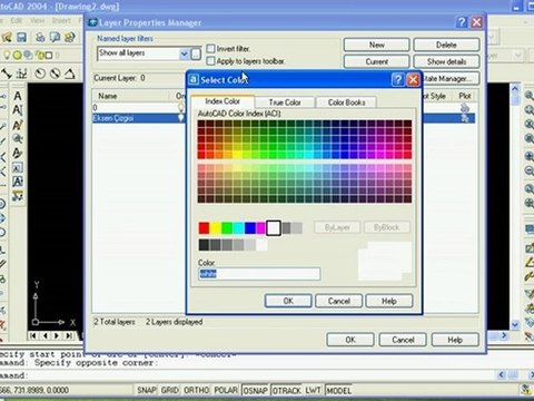 AutoCad Layer1 Komutu