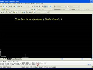 AutoCad Limits Komutu