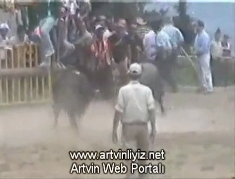 Kafkasör Boğa Güreşleri 2010 Ayak Güreşleri Video