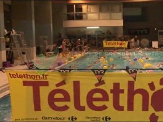 Téléthon 2010 - à la piscine de Courbevoie (Triathlon Courbevoie)