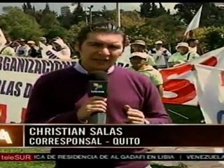 Organizaciones sociales apoyan plebiscito