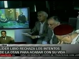 Libia acusa a OTAN de intentar matar a Al-Gaddafi