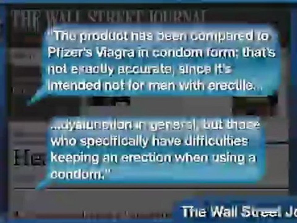 New Condom to Boost Performance