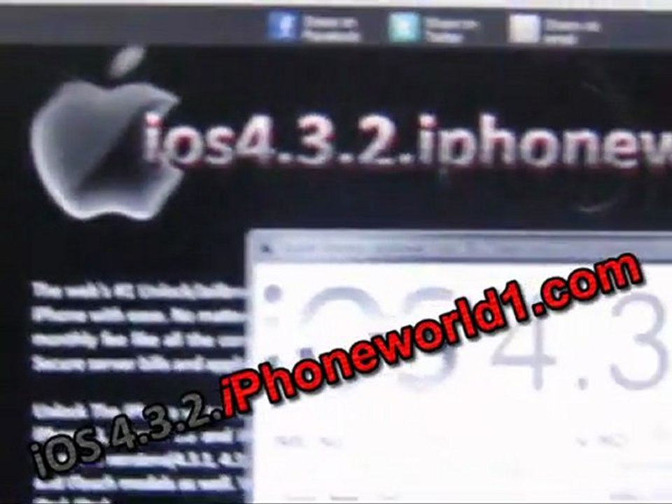 iOS4.3.2 iPhone 4 Download + Jailbreak + App