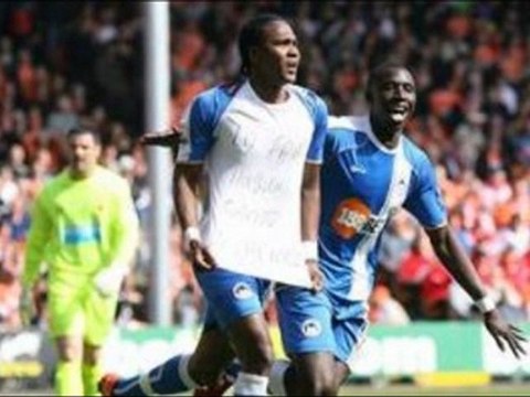Blackpool 1-3 Wigan Campbell, Rodallega, N'Zogbia great-finsih