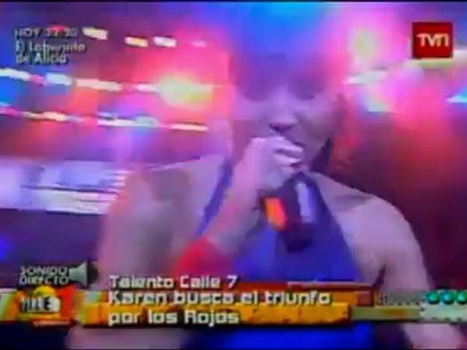 Calle 7 Competencia de Canto  Presentación de Karen Paola 14 04 2011