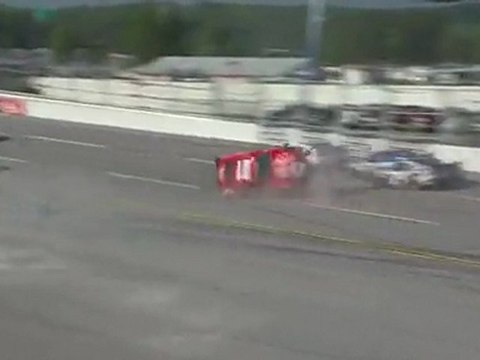NASCAR Nationwide Talladega 2011 finish flip