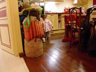 Course de pingouin et d'escargot