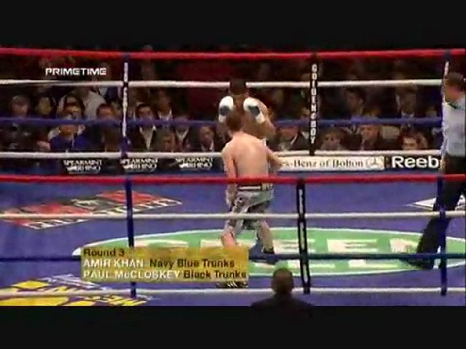 Amir Khan vs Paul McCloskey 1/2