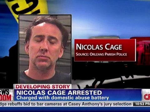 Nicolas Cage arrested in New Orleans
