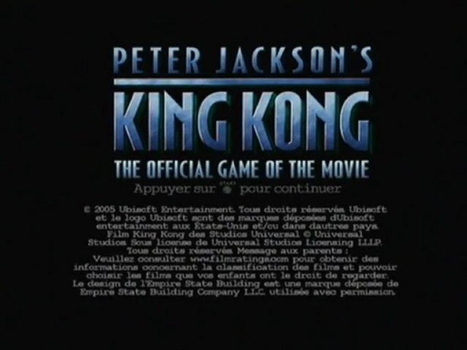 Peter Jackson's King Kong [01] : "Skull Island"