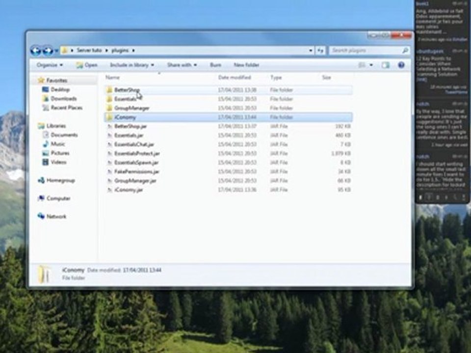 Installer iConomy et Bettershop avec Mysql