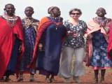 Masaïs,Danse et Chant (Amboséli)