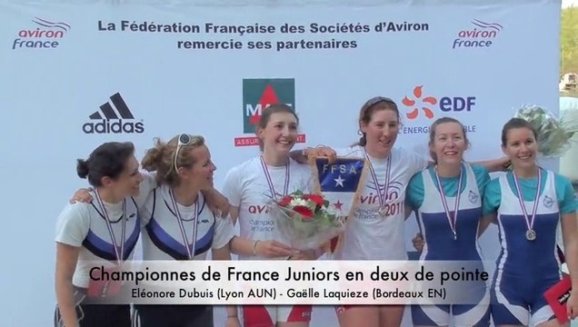 Championnats de France Aviron Finales Juniors