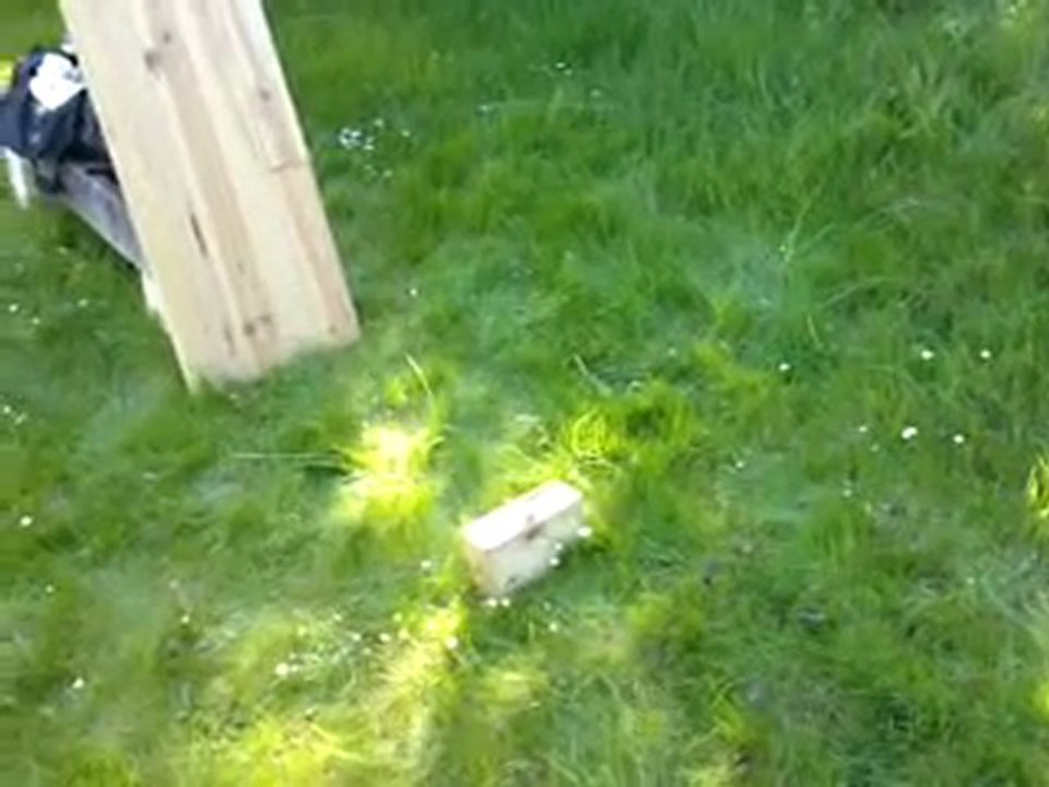 Essai claymore airsoft artisanal