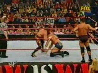 Test, Billy Gunn and Raven vs Eddie Guerrero, Perry Saturn and Dean Malenko (RAW 4.16.2001)
