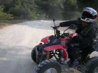 test quad 250 homologué!! andy en mode!!   LE 17/04/2011                   ANIBAL AND SHIPER