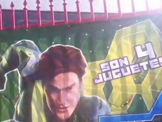 Cartel de Max Steel y iCarly en McDonald´s