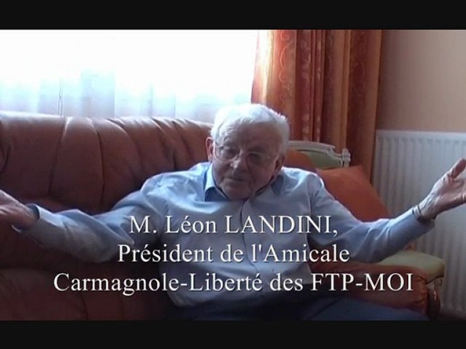 Léon LANDINI, résistant FTP-MOI – Volet 4