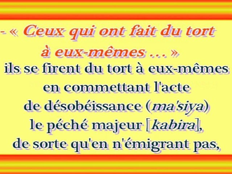 l'obligation de la hijra et son importance!!!