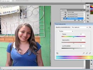 tutorial 102 primera parte. como cambiar color de cabello añadir maquillaje