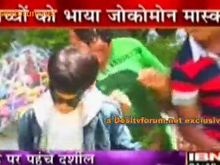 Darsheel Pahuche Tarak Mehta Ke Set Par