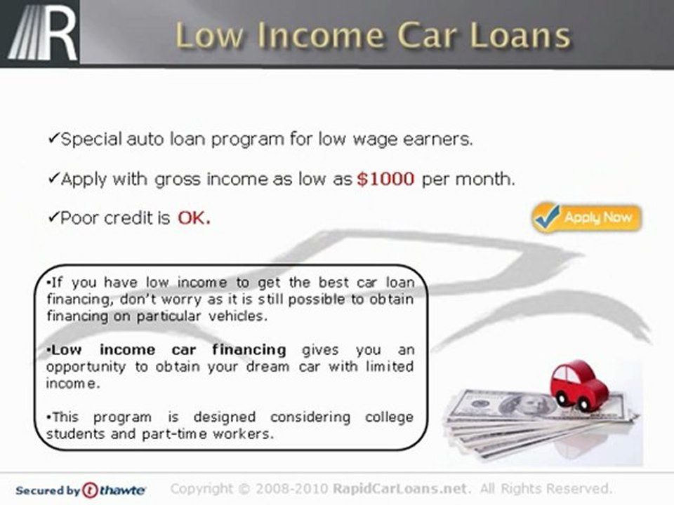 Bad Credit Auto Loans at Low Rates Online in USA