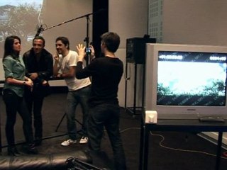 Karine Ferri - Reportage exclusif : doublage du film d'animation "RIO"