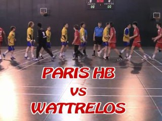 Paris HB vs Wattrelos