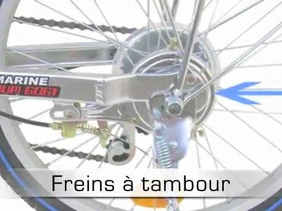 Vélos pliants Blanc Marine