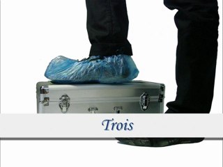 couvre chaussure plastique