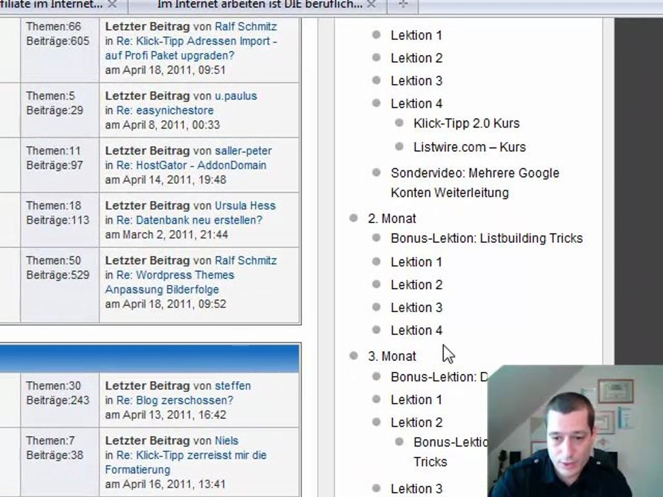 Im Internet arbeiten | Video-Log Beta-Test