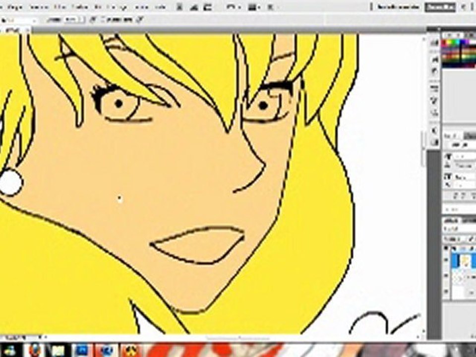 Speed Painting Manga Shojo sous Photoshop