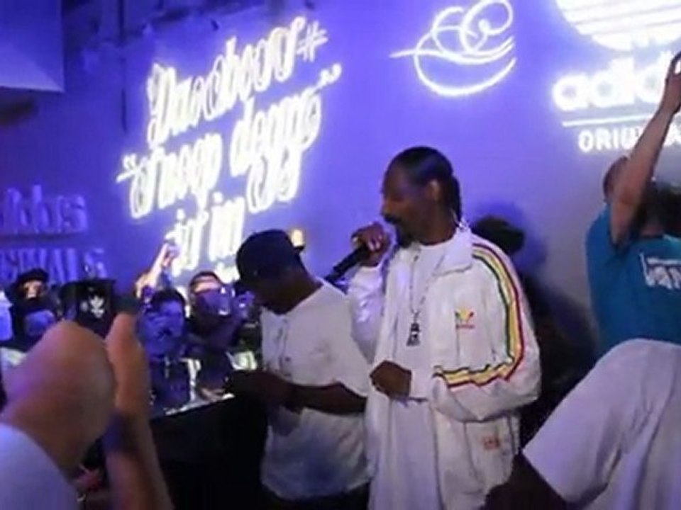 Snoop Dogg Live @ Adidas Originals Afterparty, Tokyo Art Club, Paris, France, 06-30-2010 Pt.1