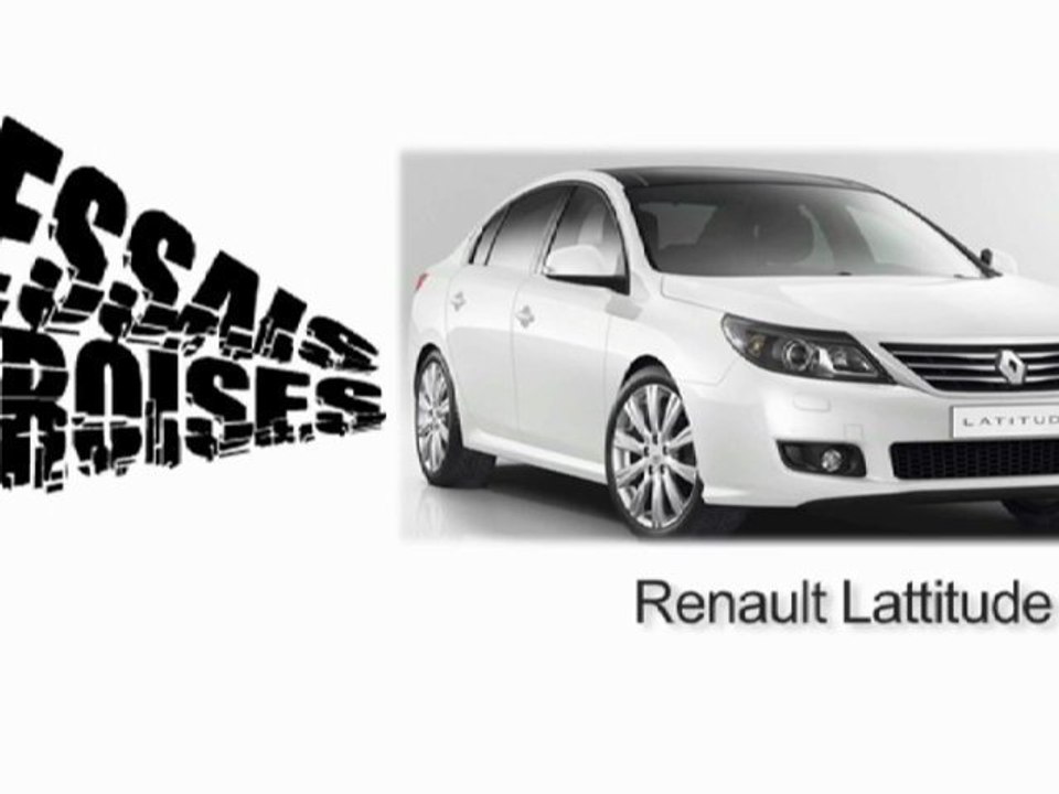 Essais Croisés Renault Latitude, une berline de sous-préfecture ?