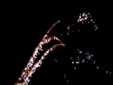 feux d'artifice pour kumo l araignée et le tramway